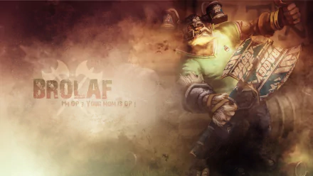 Olaf (League Of Legends) video game League Of Legends HD Desktop Wallpaper | Background Image