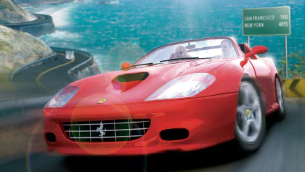 video game Outrun HD Desktop Wallpaper | Background Image