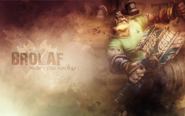 Olaf (League Of Legends) video game League Of Legends HD Desktop Wallpaper | Background Image