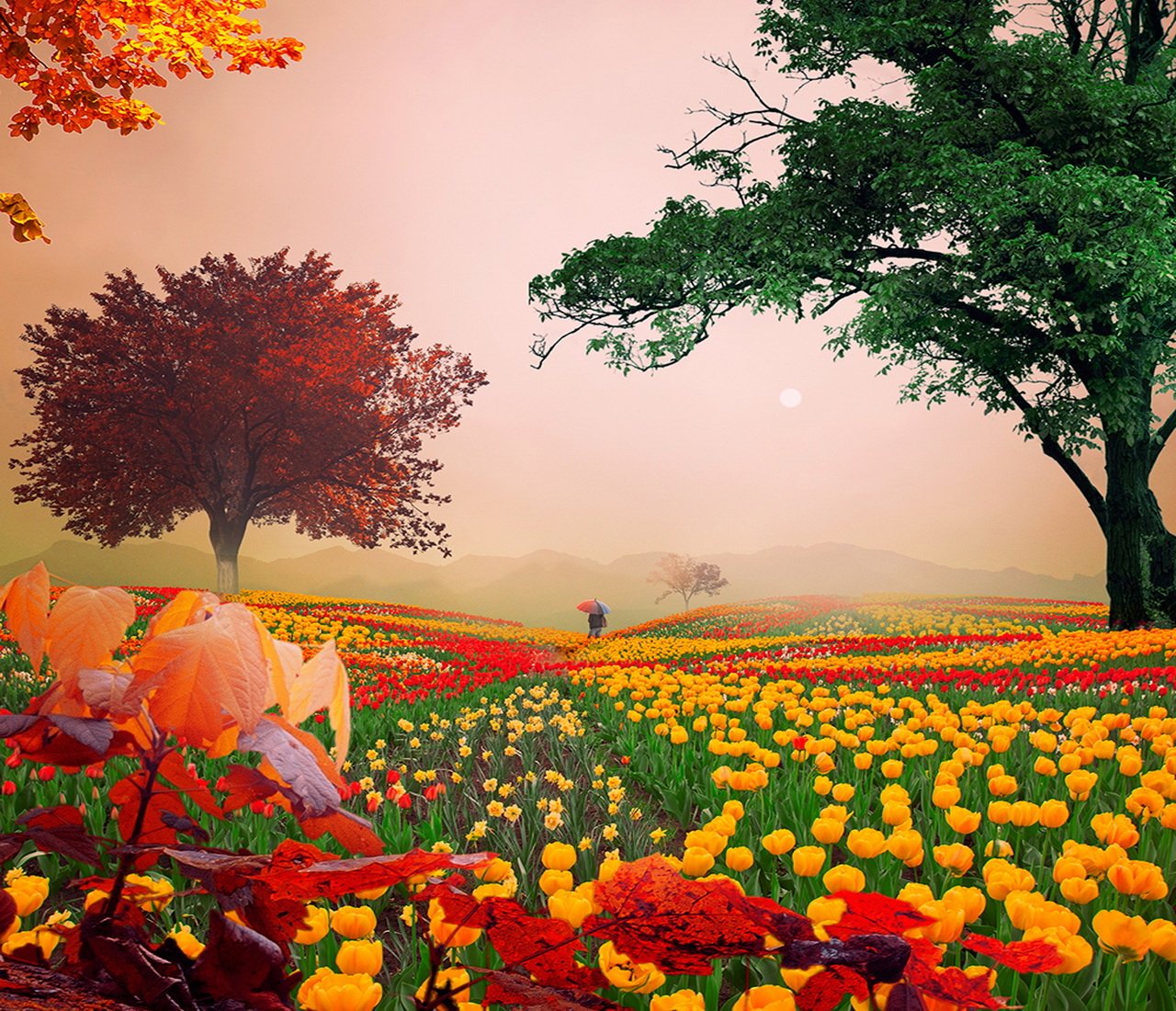 Download Artistic Landscape Wallpaper