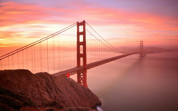 Man Made Golden Gate Bridges HD Wallpaper | Background Image