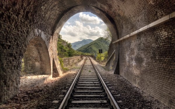 Man Made Railroad HD Wallpaper | Background Image