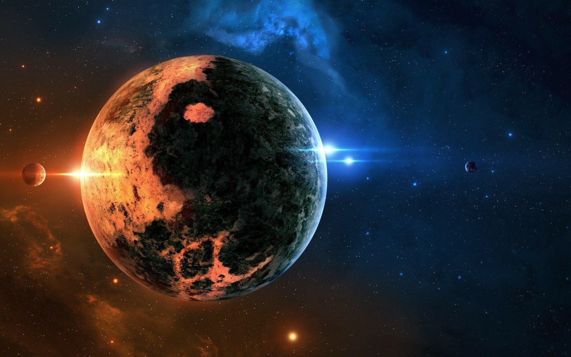 Download Space Sci Fi Planet HD Wallpaper | 1920x1200 | Wallpaper Abyss