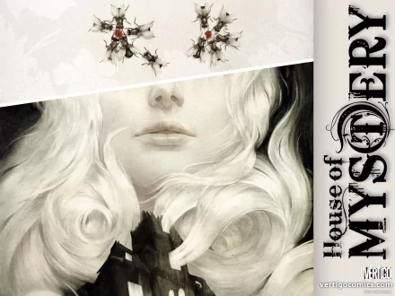 Comic House of Mystery HD Desktop Wallpaper | Background Image