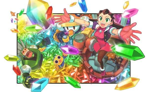 video game The Misadventures of Tron Bonne HD Desktop Wallpaper | Background Image