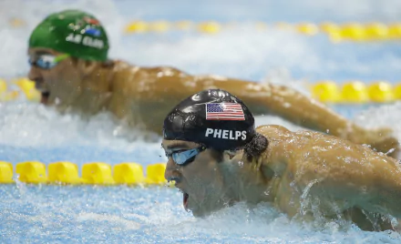swimming Sports HD Desktop Wallpaper | Background Image