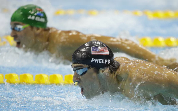 swimming Sports HD Desktop Wallpaper | Background Image
