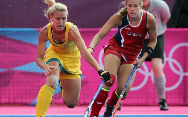 Field hockey Sports HD Desktop Wallpaper | Background Image