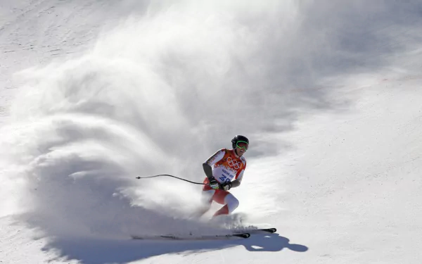 skiing Sports HD Desktop Wallpaper | Background Image