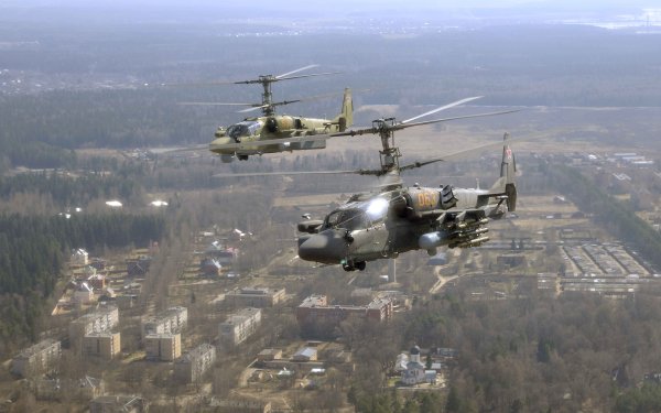 Military Kamov Ka-50 Military Helicopters Aircraft HD Wallpaper | Background Image