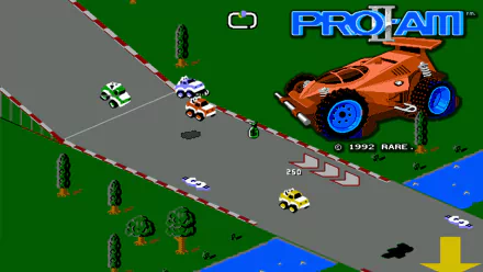 video game R.C. Pro-Am II HD Desktop Wallpaper | Background Image