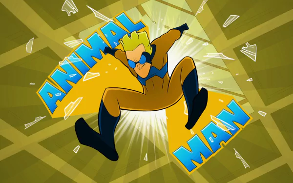 Comic Animal Man HD Desktop Wallpaper | Background Image
