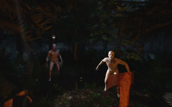 video game The Forest HD Desktop Wallpaper | Background Image