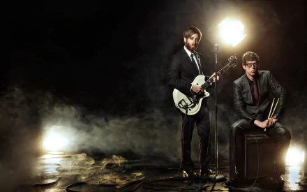 Dan Auerbach Patrick Carney music The Black Keys HD Desktop Wallpaper | Background Image