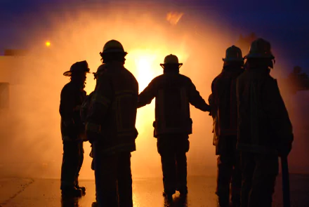 man firefighter HD Desktop Wallpaper | Background Image