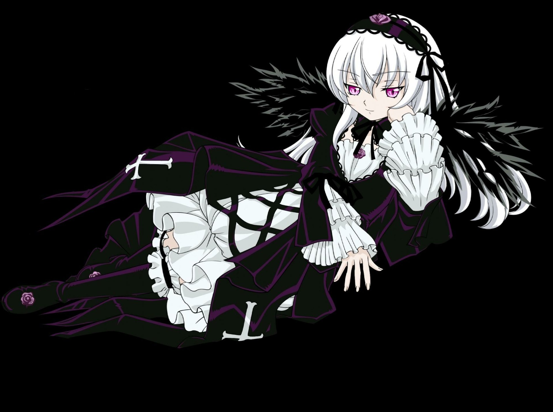 Download Suigintou (Rozen Maiden) Anime Rozen Maiden HD Wallpaper