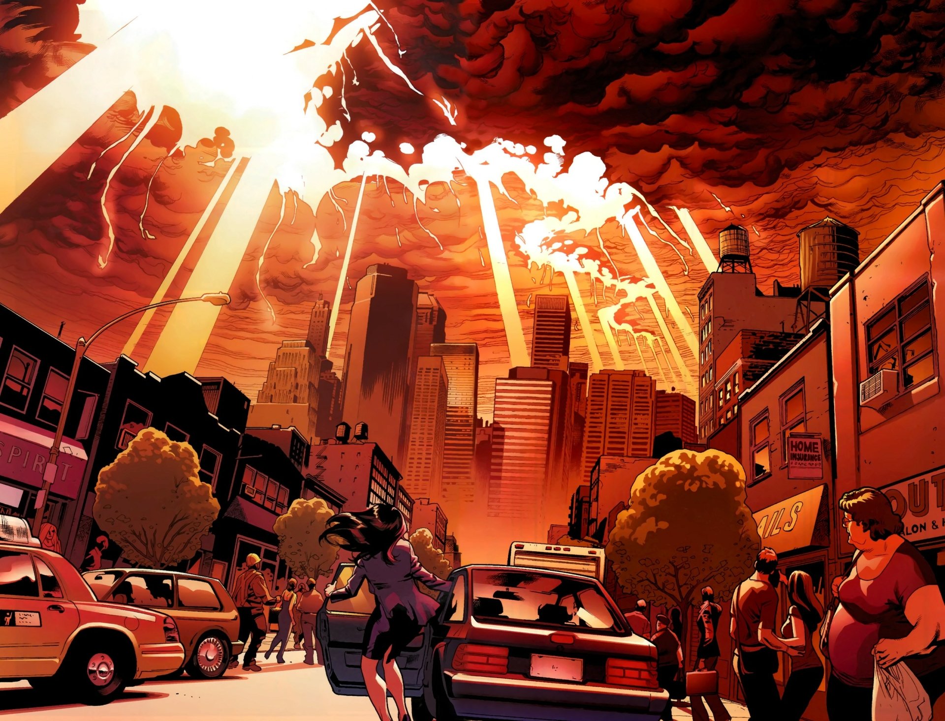 Download Comic New Avengers HD Wallpaper