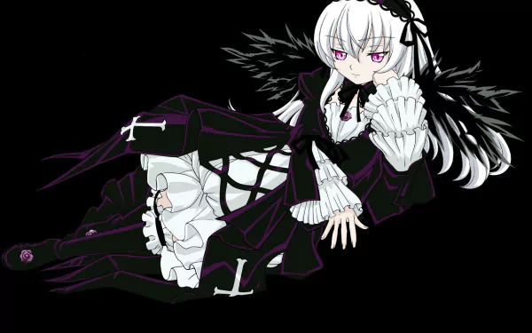 Suigintou (Rozen Maiden) Anime Rozen Maiden HD Desktop Wallpaper | Background Image