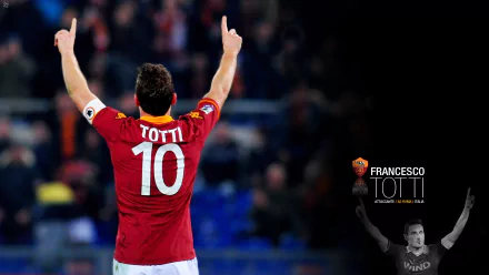 Francesco Totti Sports HD Desktop Wallpaper | Background Image