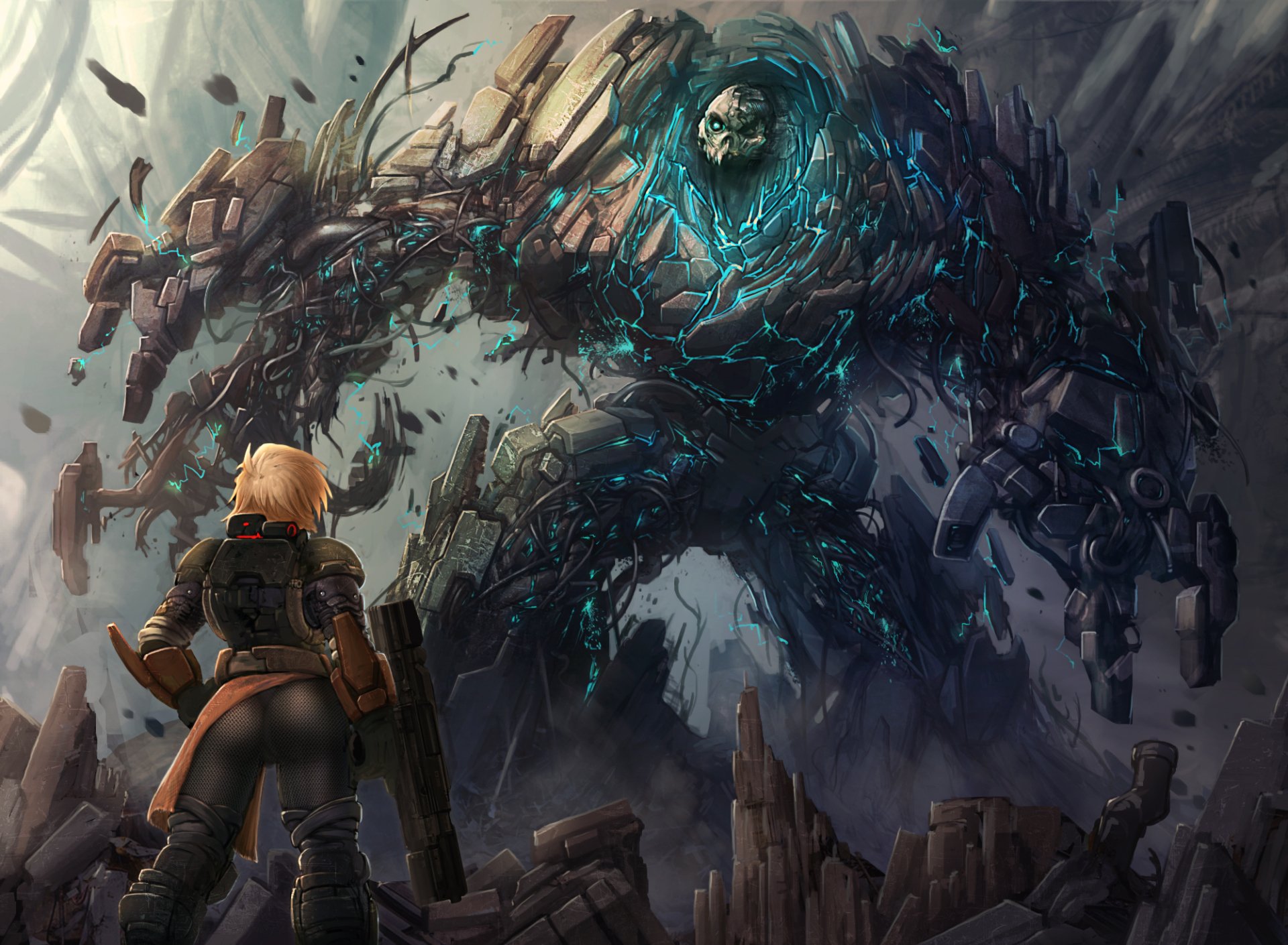 Download Fantasy Woman Warrior HD Wallpaper by Kory Cromie