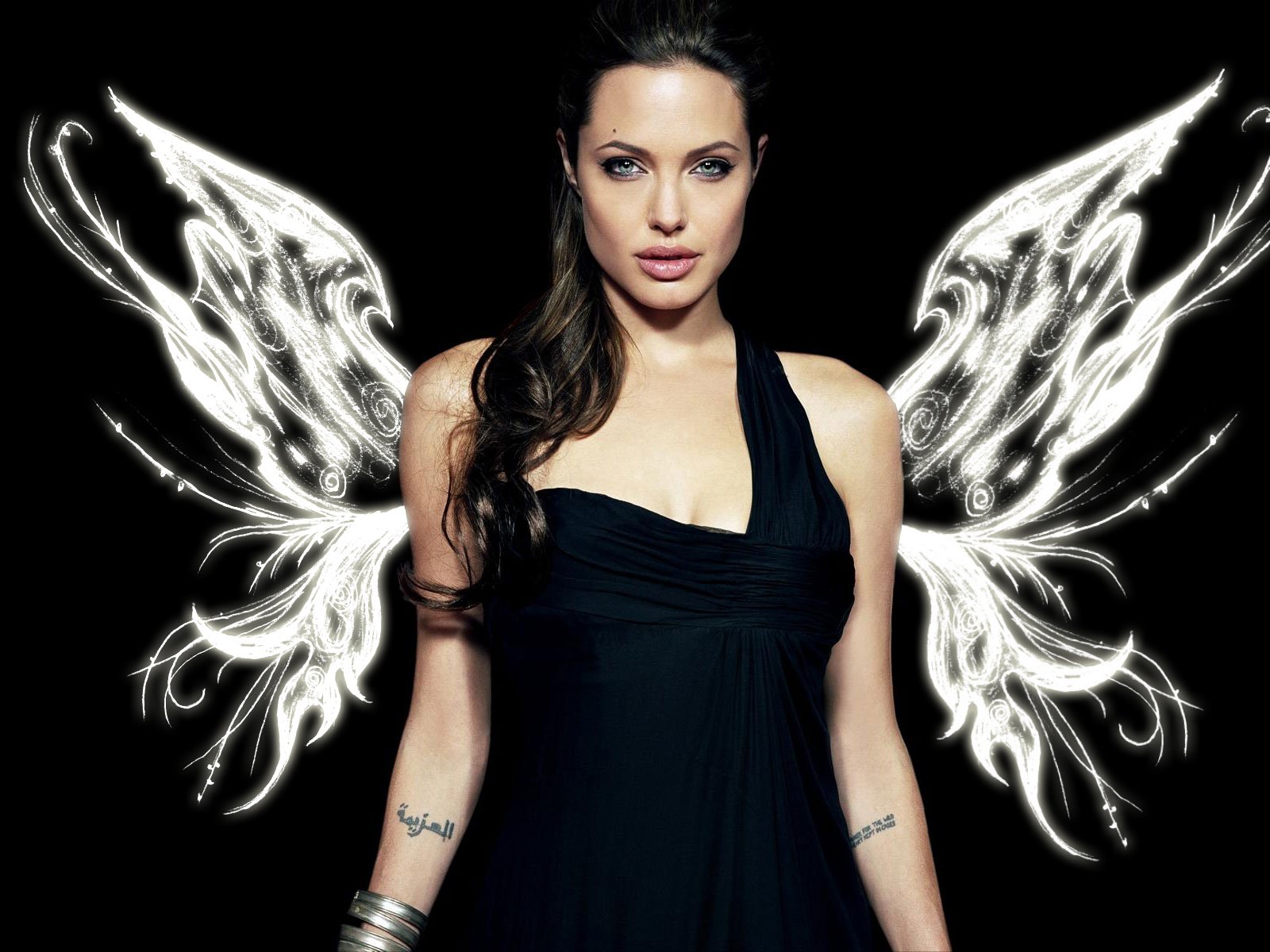 Angelina Jolie HD Wallpaper A Celestial Beauty