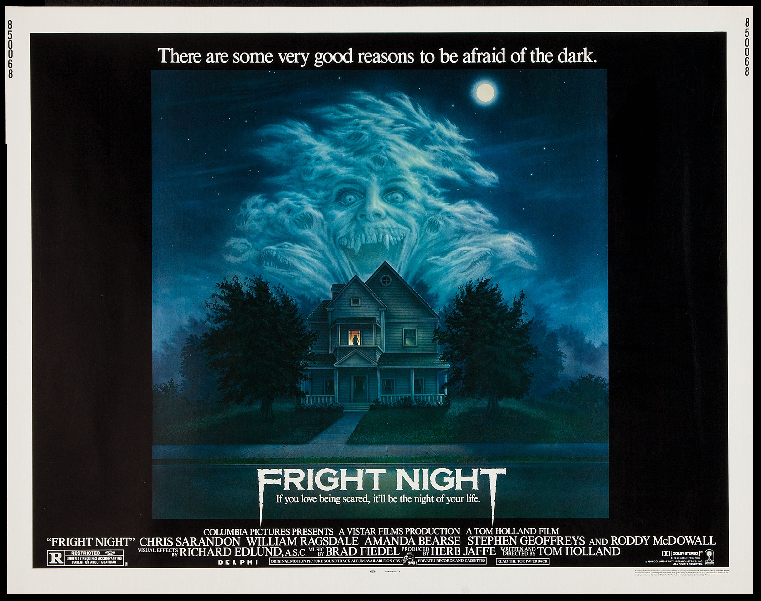 Текст ночной страх. Fright Night 1985 Постер. Fright - Fright Night. Ночь страха 1985 Постер.