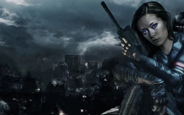 Cameron Phillips Summer Glau TV Show Terminator: The Sarah Connor Chronicles HD Desktop Wallpaper | Background Image