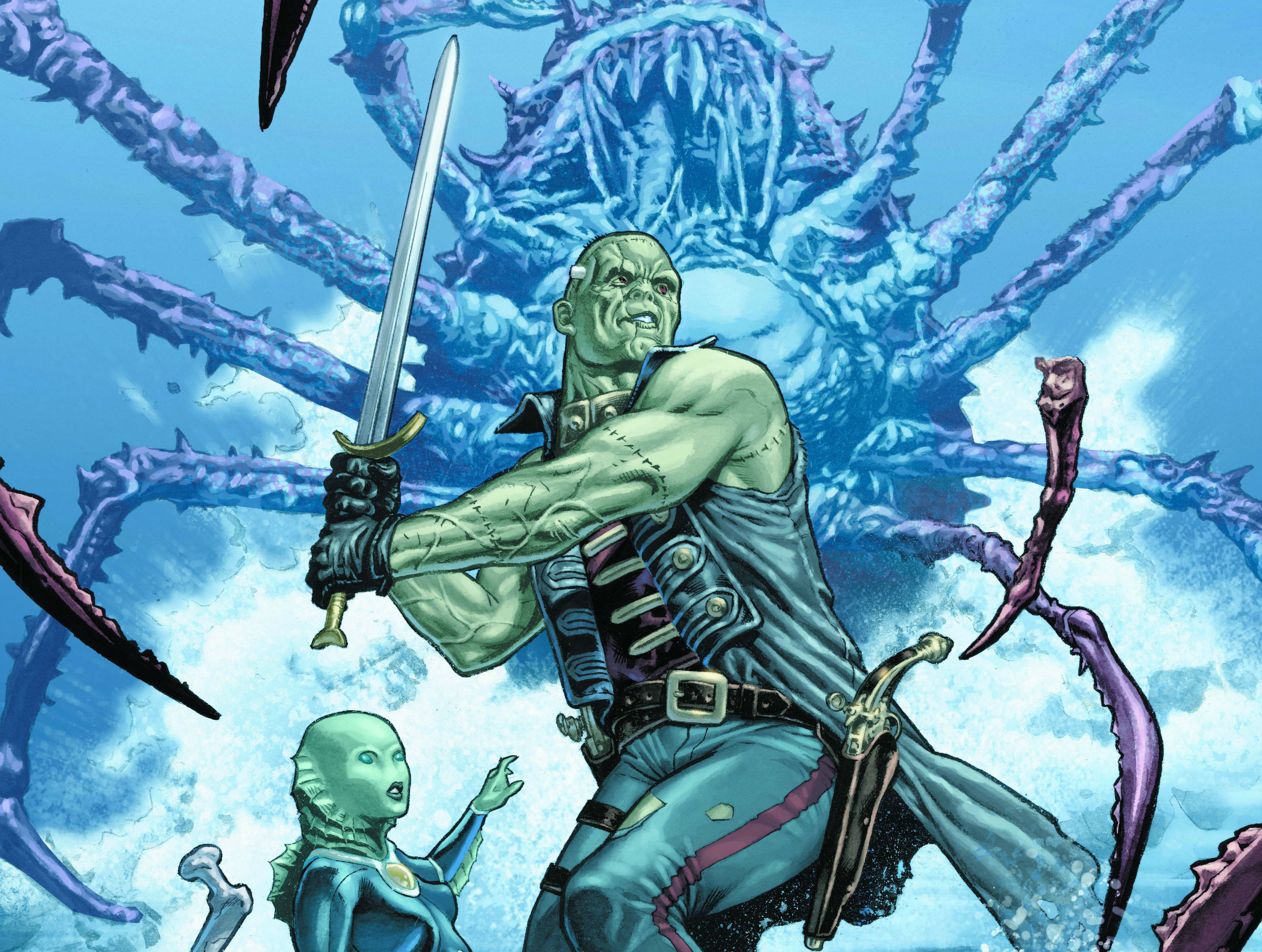 Comics Frankenstein, Agent of S.H.A.D.E. HD Wallpaper | Background Image