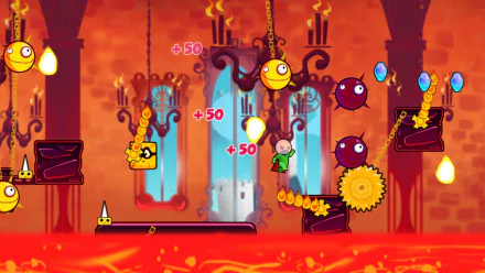 video game Cloudberry Kingdom HD Desktop Wallpaper | Background Image
