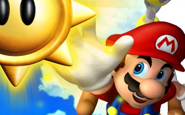 Mario video game Super Mario Sunshine HD Desktop Wallpaper | Background Image
