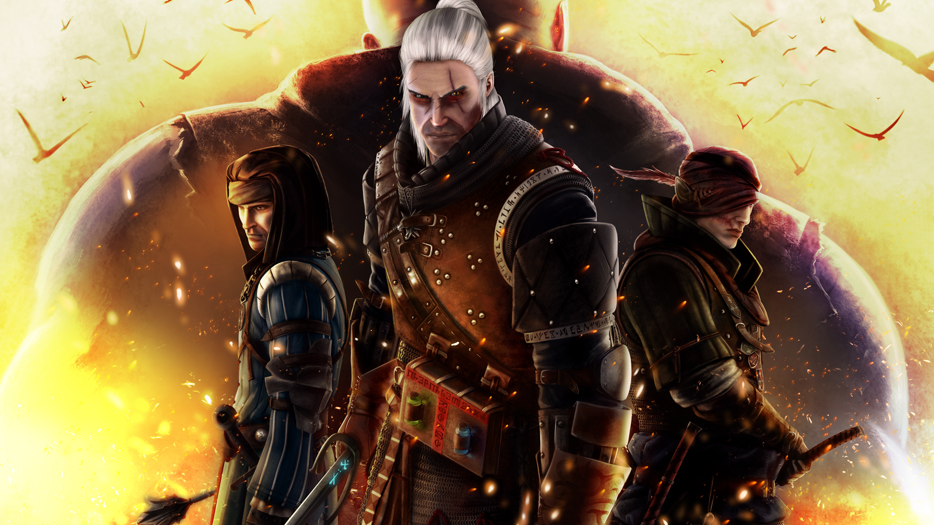 Download Video Game The Witcher 2: Assassins Of Kings HD Wallpaper