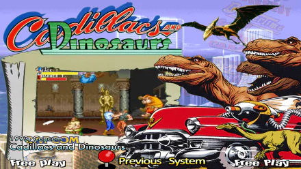 video game Cadillacs and Dinosaurs HD Desktop Wallpaper | Background Image