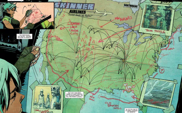 Comic the wake HD Desktop Wallpaper | Background Image