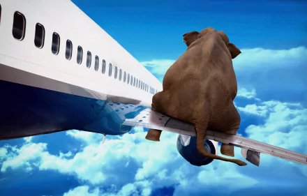 funny elephant HD Desktop Wallpaper | Background Image