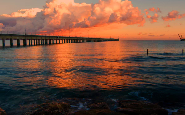 dock man made pier HD Desktop Wallpaper | Background Image