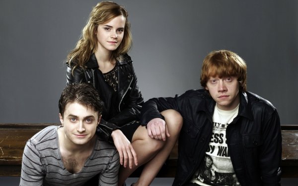 Celebrity Actor Actress Emma Watson Rupert Grint Daniel Radcliffe HD Wallpaper | Background Image