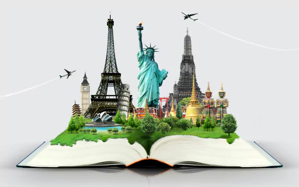 artistic Travel HD Desktop Wallpaper | Background Image