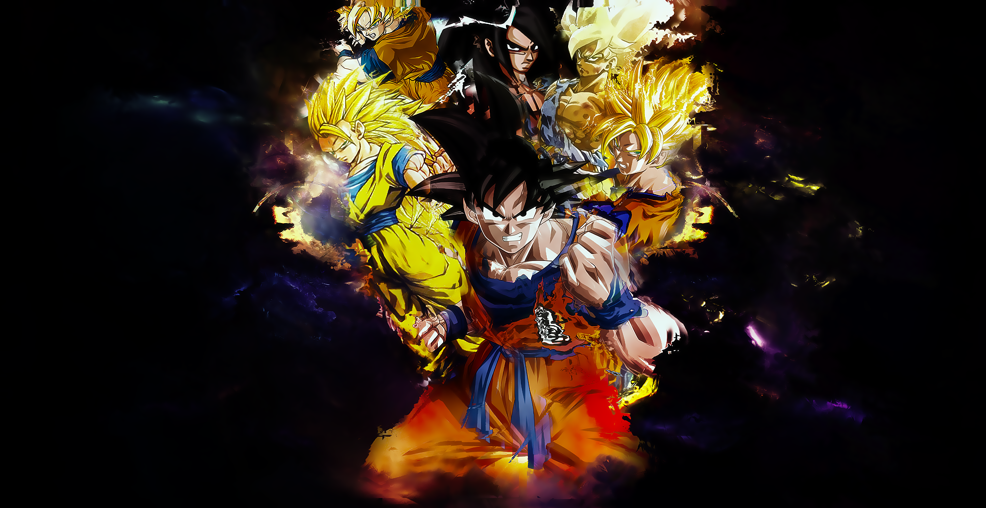 Dragon ball z poster 3 Fonds d'écran, Arrières-plan | 1980x1020 | ID ...