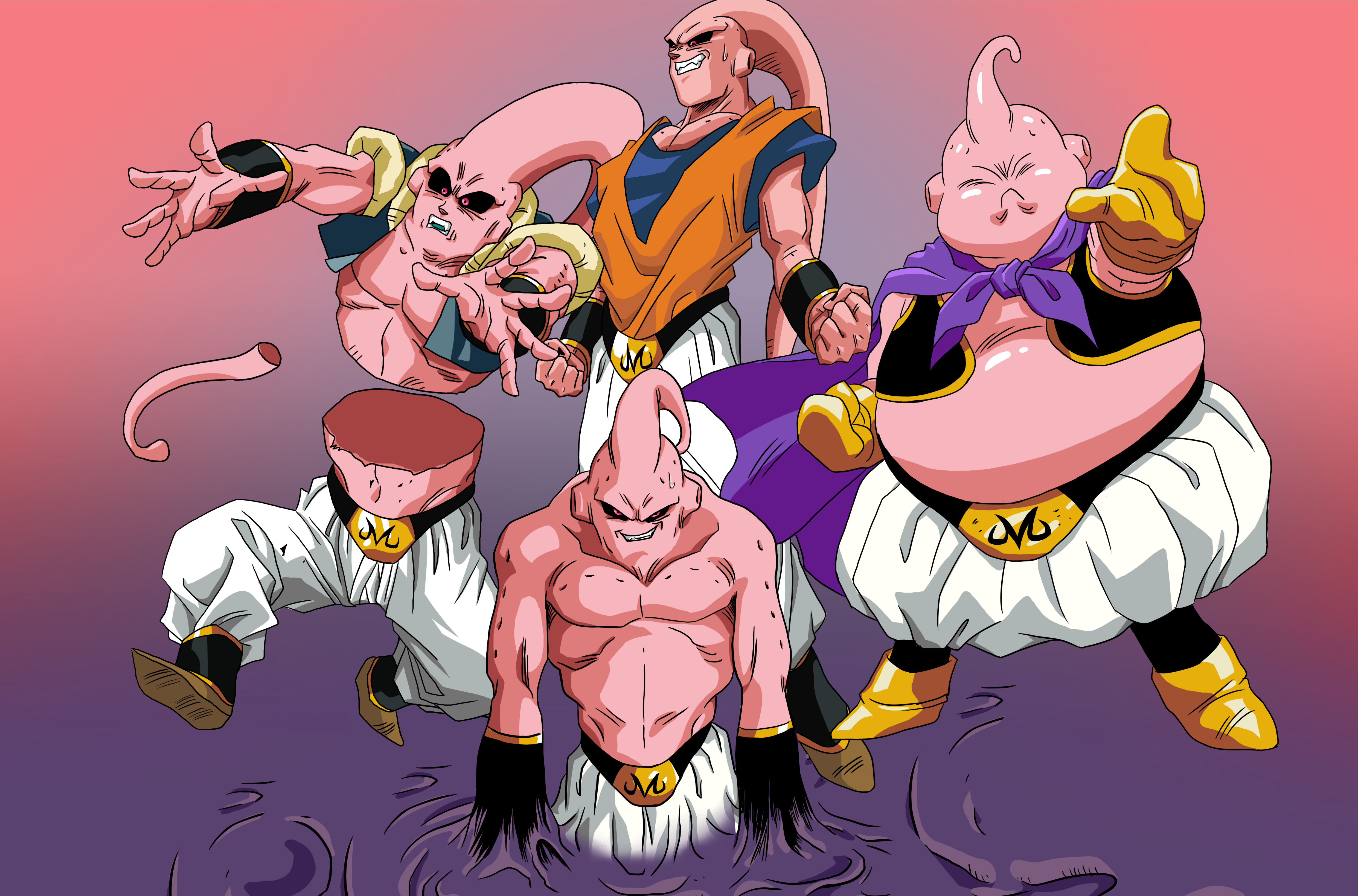 Dragon Ball Z Saga Buu by Juanlu Suárez