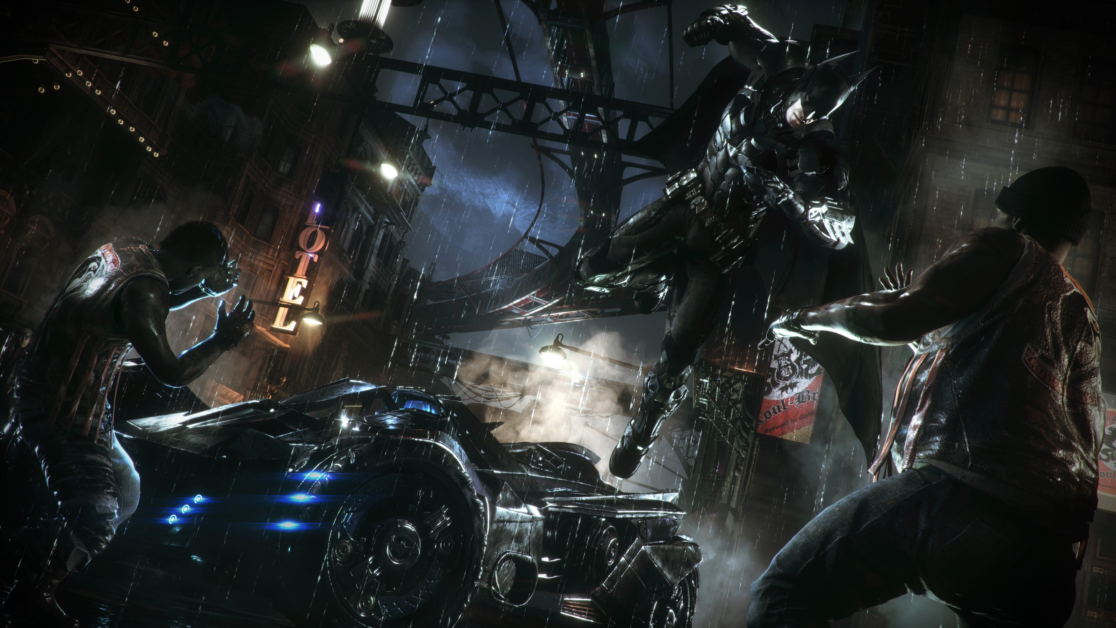 Batman Arkham Knight Ultra HD Desktop Background Wallpaper for 4K