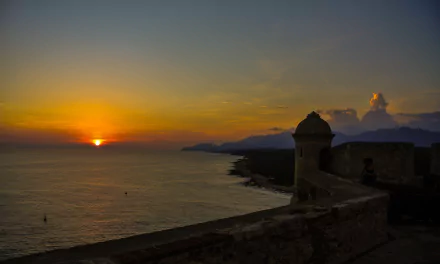 santiago de cuba Cuba photography sunset HD Desktop Wallpaper | Background Image