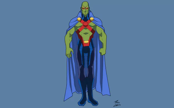 J'onn J'onzz Comic Martian Manhunter HD Desktop Wallpaper | Background Image