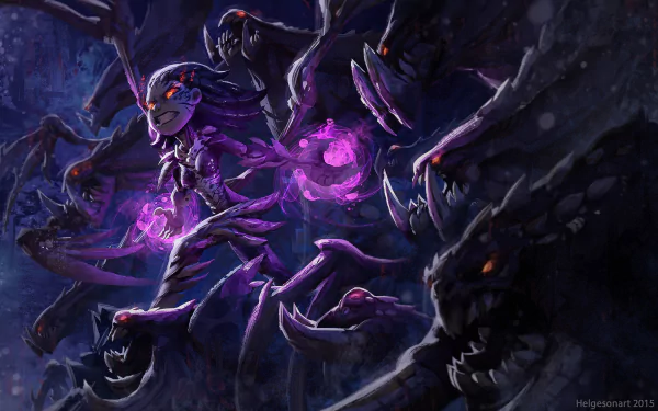 Sarah Kerrigan Queen of Blades video game Starcraft HD Desktop Wallpaper | Background Image
