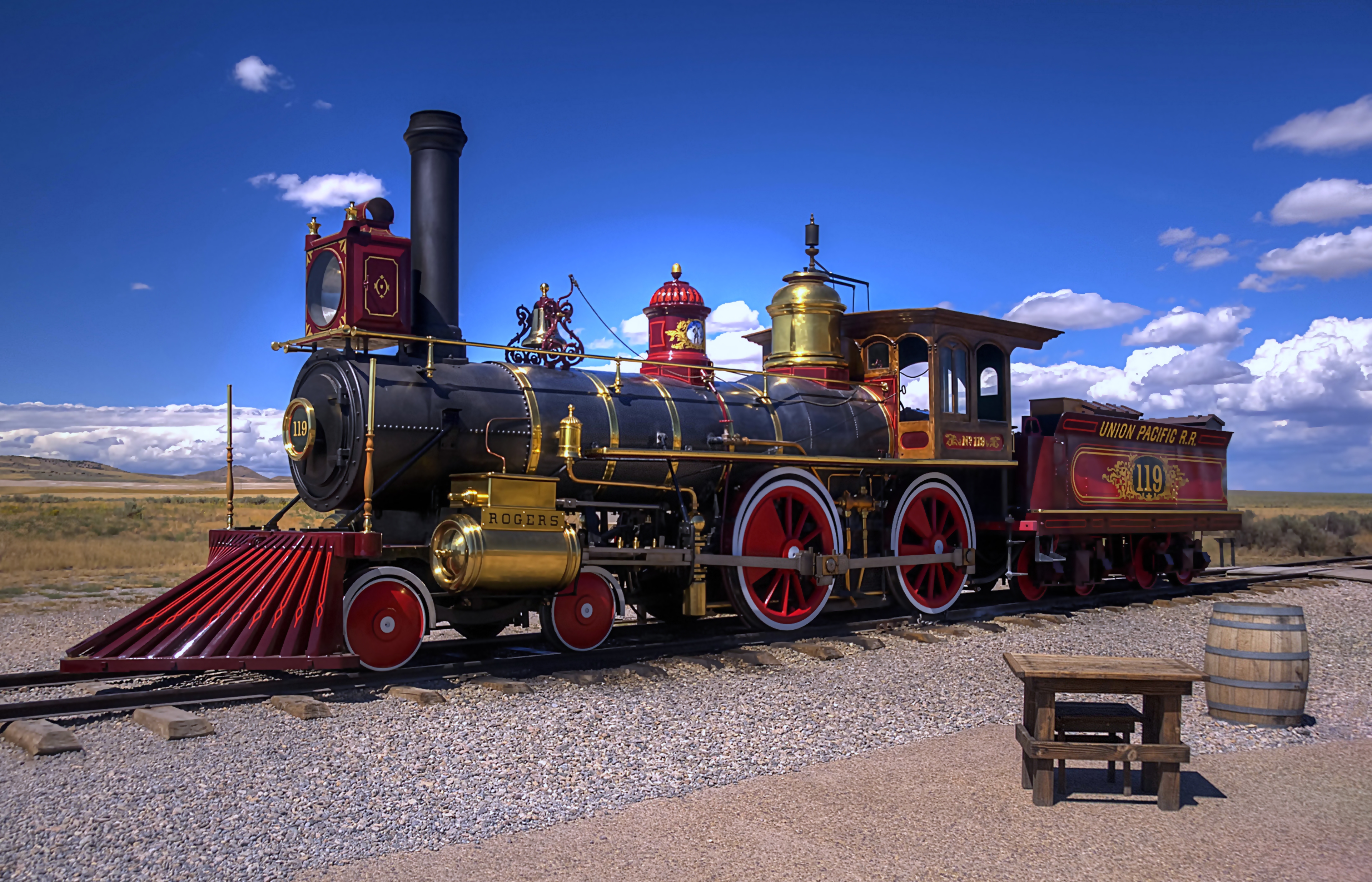 Union Pacific No. 119 Steam Locomotive