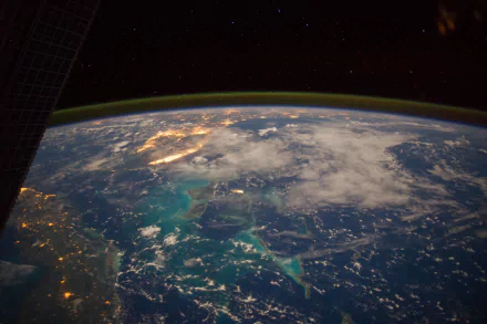  Caribbean Sea, Bahamas, Cuba, Southeastern U.S. (NASA, International Space Station )