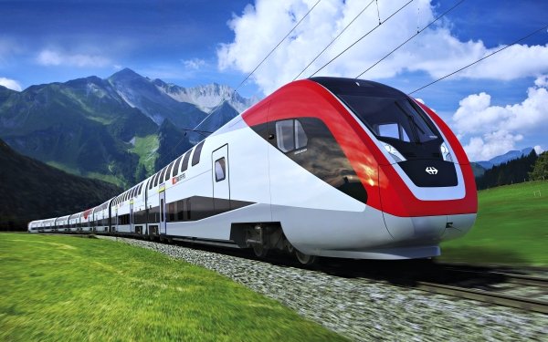Vehicles Train Railroad Switzerland HD Wallpaper | Background Image