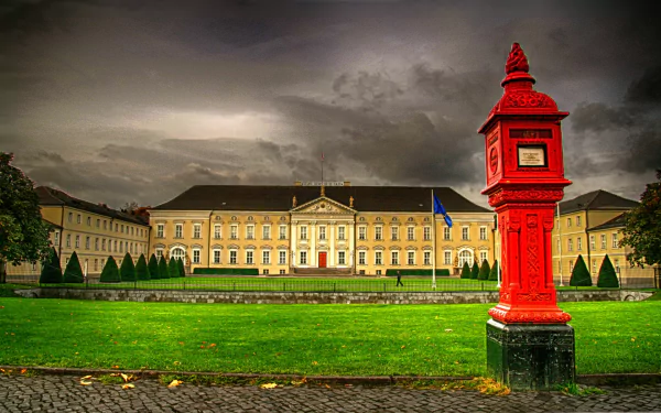 man made Bellevue Palace (Germany) HD Desktop Wallpaper | Background Image