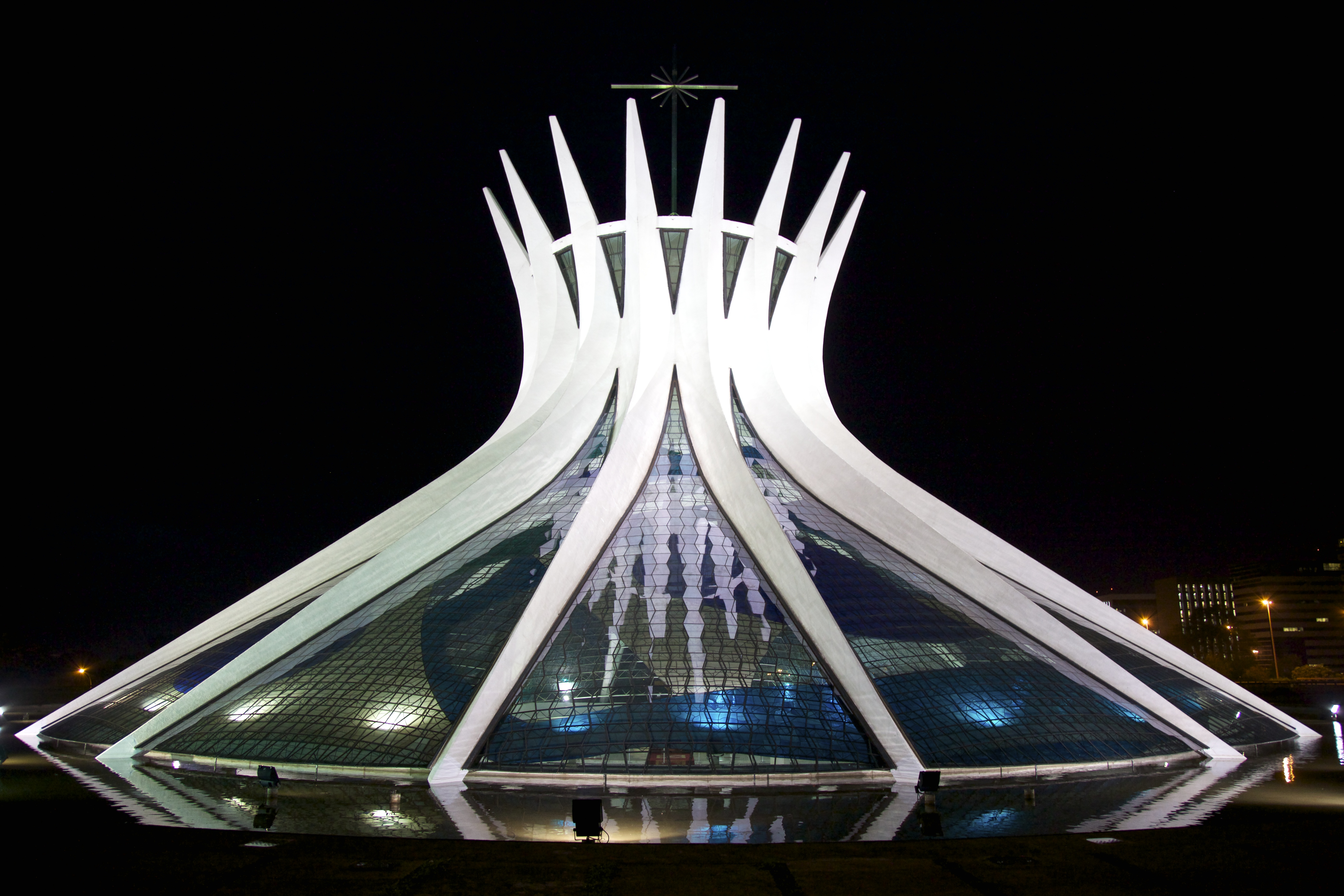 Religious Cathedral of Brasília HD Wallpaper | Background Image