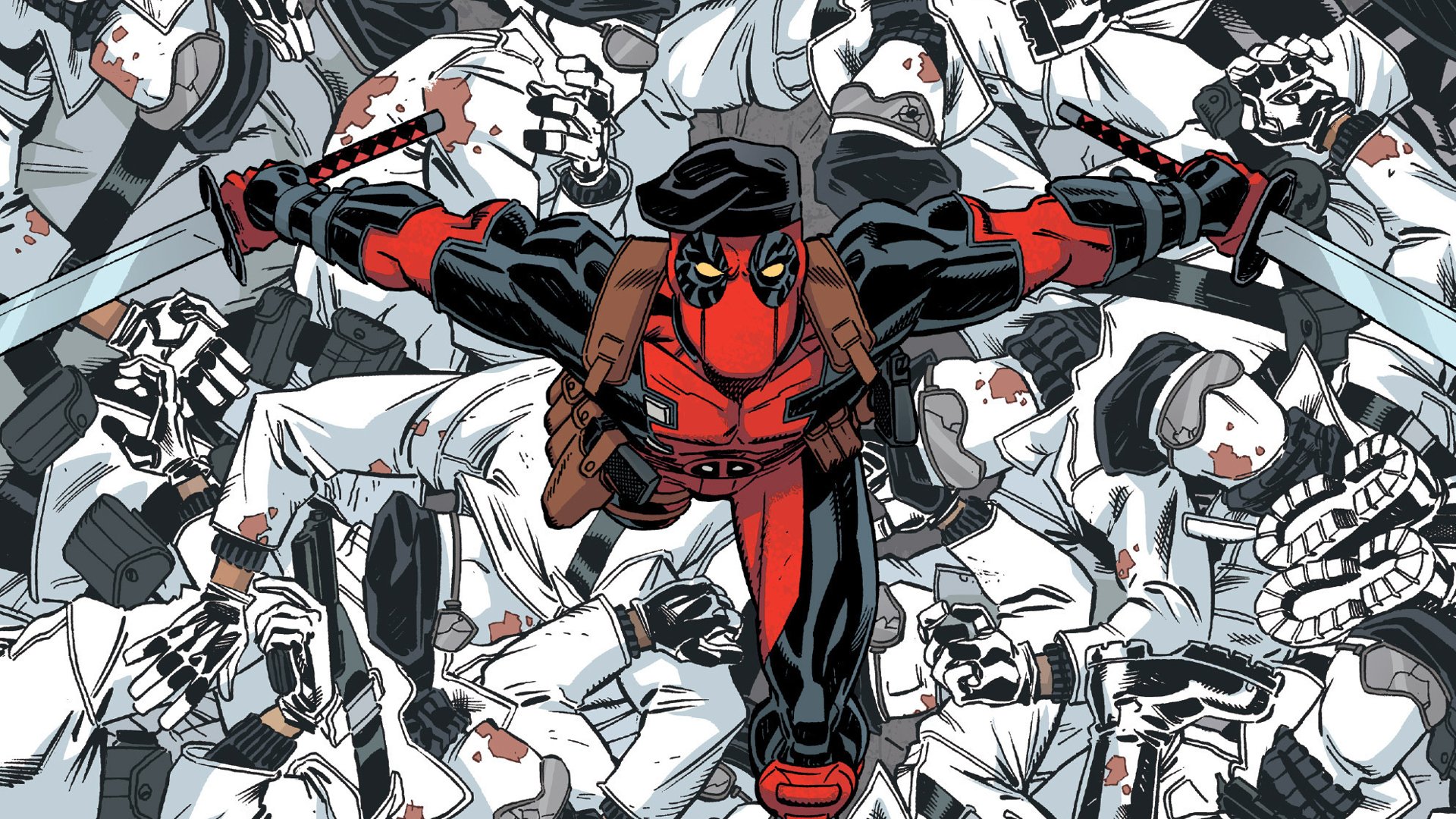 Download Comic Deadpool HD Wallpaper