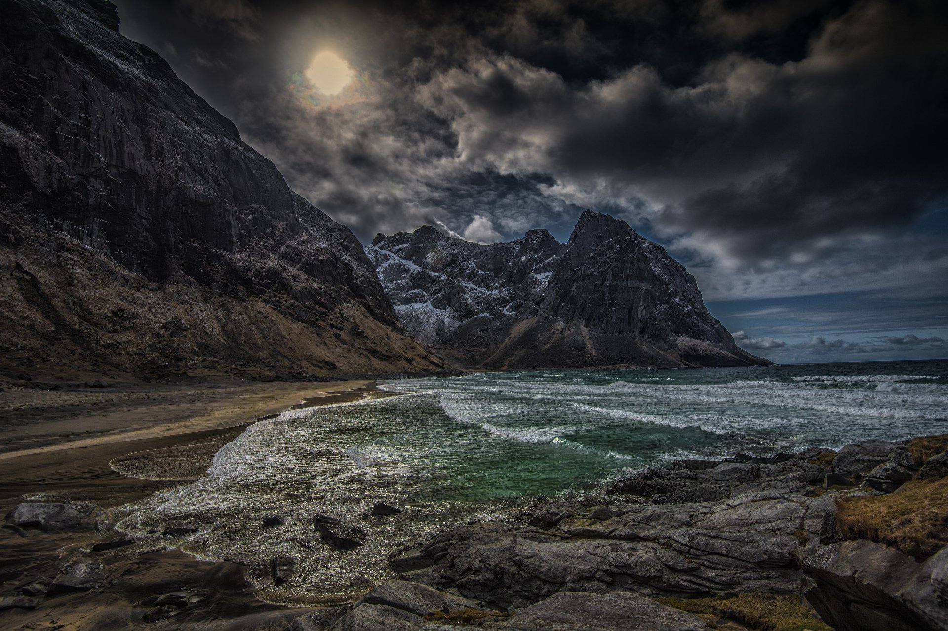 Lofoten Islands Coastal Serenity - 4K Ultra HD Wallpaper By Stein Liland